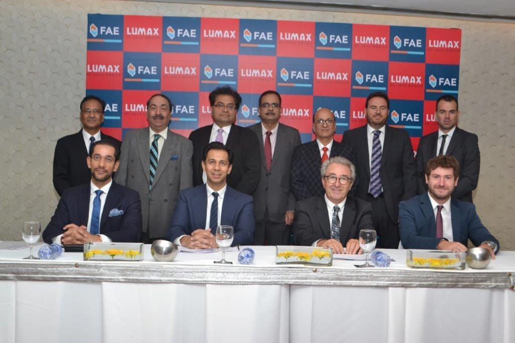 Dohoda o spolupráci mezi společnostmi FAE a Lumax