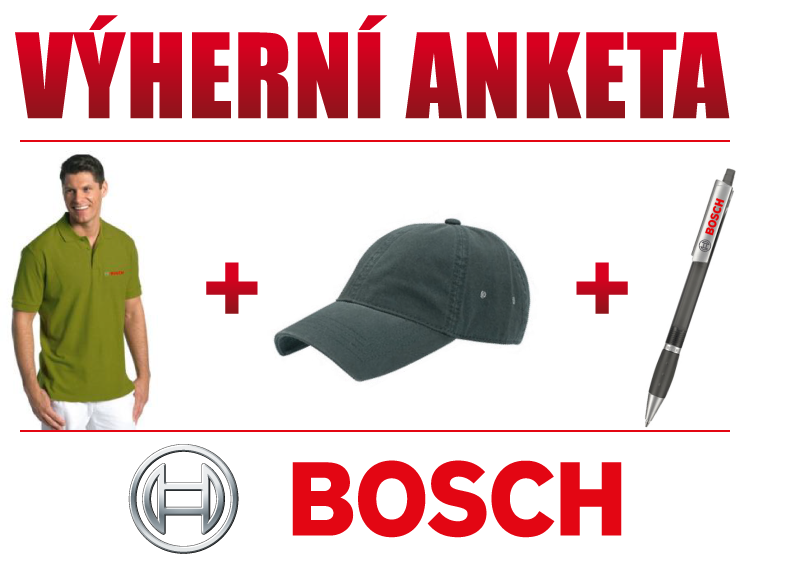 Výherní anketa AD Partner – vyhrajte set dárků od Bosche