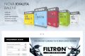 Nové webové stránky Filtron