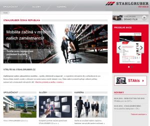 Nové webové stránky Stahlgruber + brand film