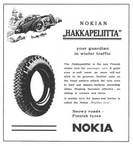 Zimní pneumatiky vyvinuty před 80 lety firmou Nokian Tyres (+video)