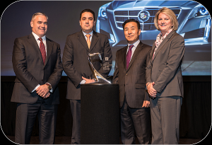 SKF získala uznání od General Motors pro nejlepšího dodavatele roku 2013