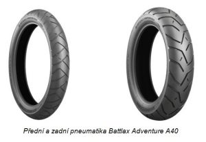Zcela nová radiální pneumatika Bridgestone Battlax Adventure A40