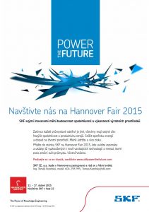 Pozvánka SKF na Hannover Fair 2015