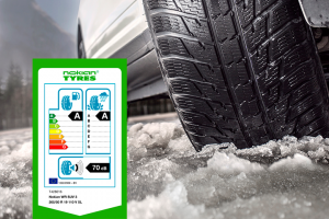 Nokian Tyres: Nejvyšší kategorie AA pneumatik se štítkem EU je nyní u zimních pneumatik realitou