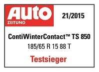 Pneumatiky Continental znovu vítězem testu zimních plášťů magazínu Autozeitung