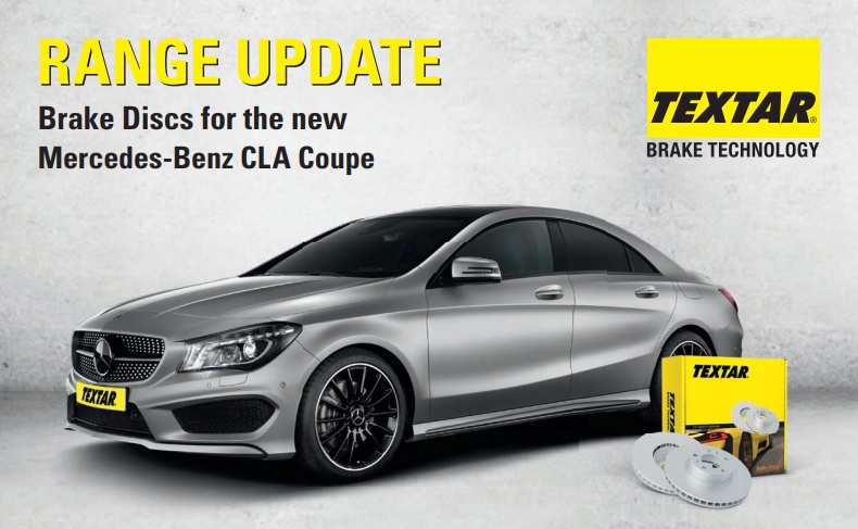 Brzdové kotouče pro nový Mercedes-Benz CLA Coupe
