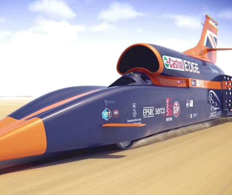 Сверхзвуковой автомобиль Bloodhound SSC