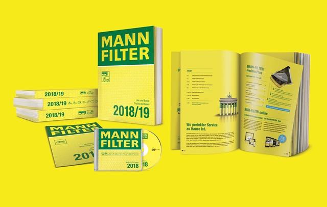 Nové katalogy Mann-Filter 2018-2019