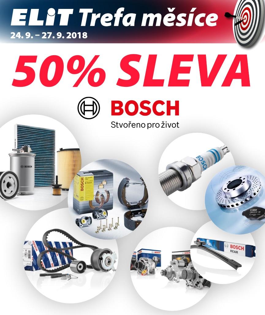ELIT Trefa měsíce: 50% sleva na sortiment Bosch