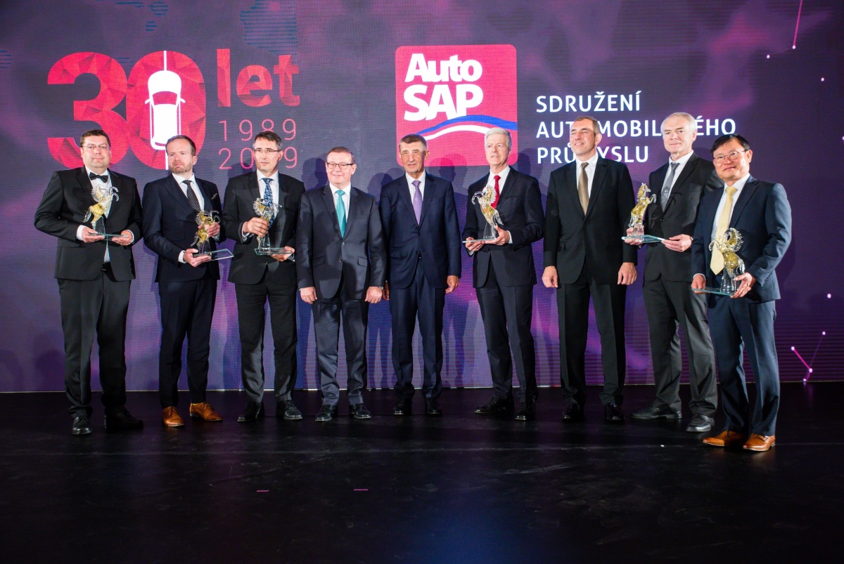 AutoSAP ocenil nejúspěšnější firmy v historii soutěže Podnik roku v automobilovém průmyslu