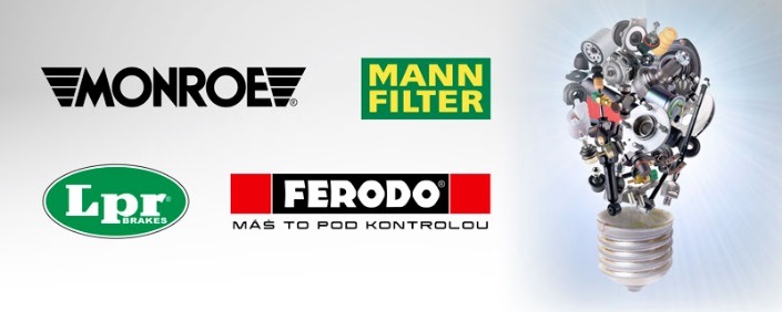 Firma Elit rozšířila sortiment o značky Monroe, Mann Filter, LPR a Ferodo