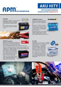 APM Automotive: AKU HITY – baterie výhodně a s předstihem