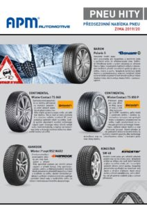 APM Automotive: Výhodné předobjednávky zimních pneu