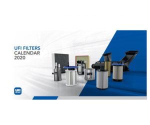 Firma UFI Filters prezentuje kalendář pro rok 2020