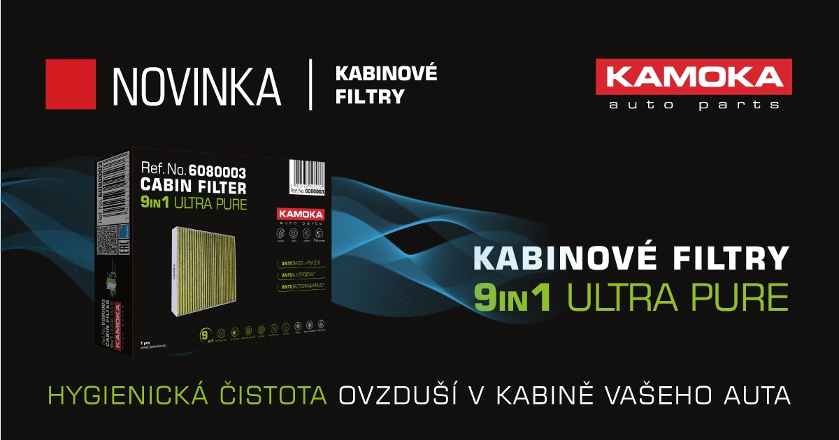 Kabinové filtry 9in1 Ultra Pure