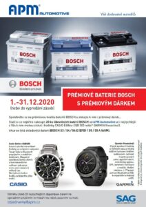 Akce na baterie Bosch u APM Automotive