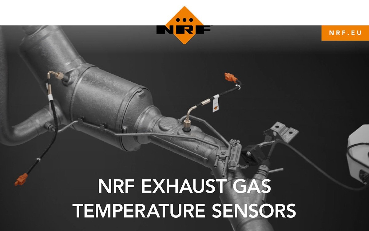 snímače teploty výfukových plynů (EGTS) od NRF