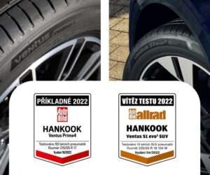 Pneumatiky Hankook uspěly v nezávislých testech letních pneumatik pořádaných renomovanými automobilovými magazíny