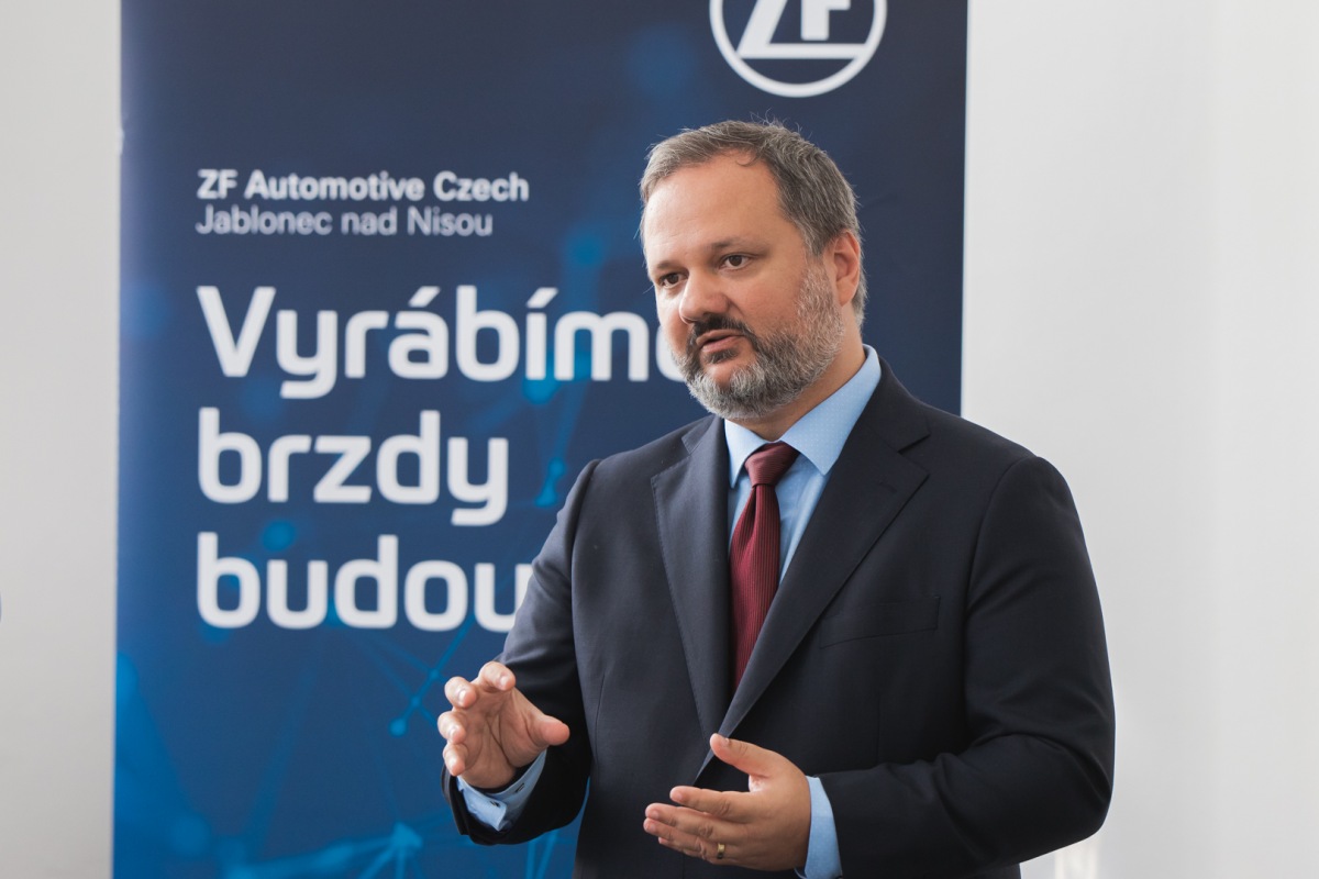 Tomáš Janeček, ředitel závodu ZF Automotive Czech v Jablonci
