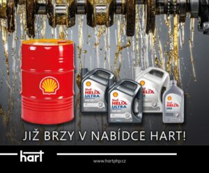 Firma HART zařazuje do své nabídky oleje Shell
