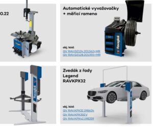 LKQ představuje novinky Ravaglioli