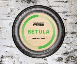 Koncepční pneumatika Nokian Tyres Betula obsahuje surovinu vyrobenou z odpadní březové kůry