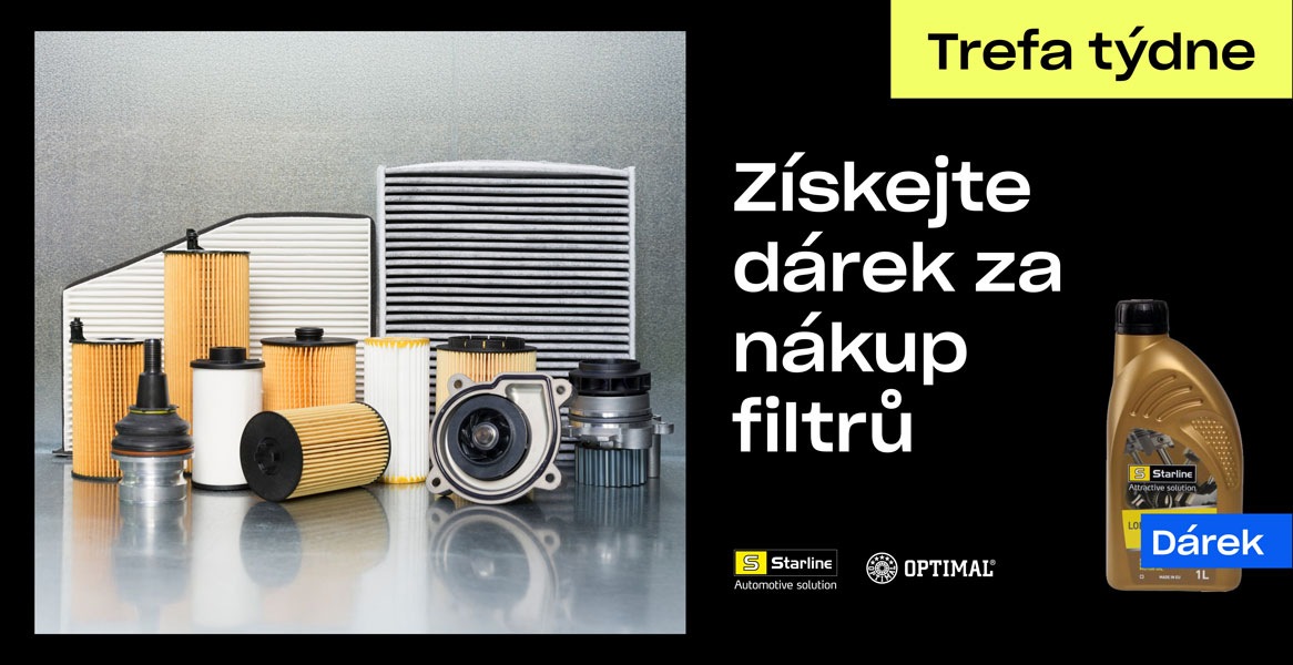 dárek za nákup filtrů u LKQ