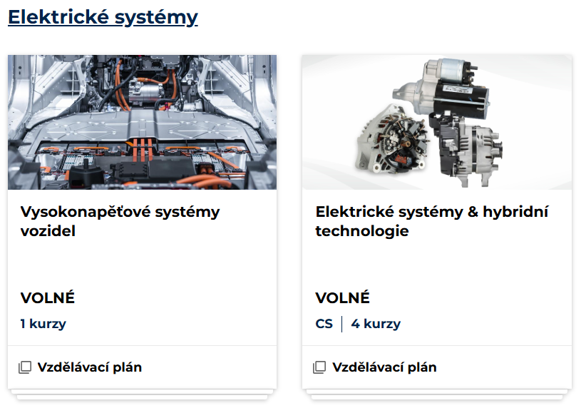 Elektrické systémy na Tech Academy