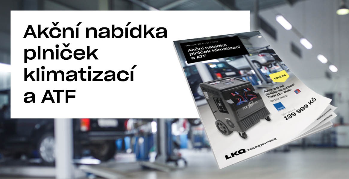 Akční nabídka plniček klimatizací a ATF