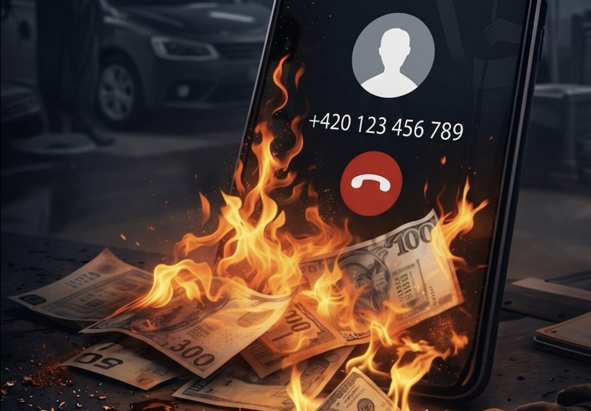 ztráty nezvednutého telefonu