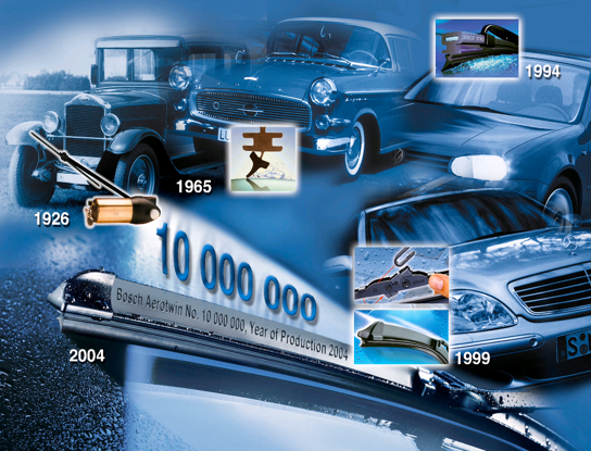 100 let stěračů BOSCH 100 let stěračů BOSCH
