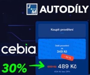 Novinka na e-shopu J+M autodíly
