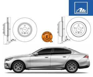 Nové brzdové kotouče ATE pro vozy BMW