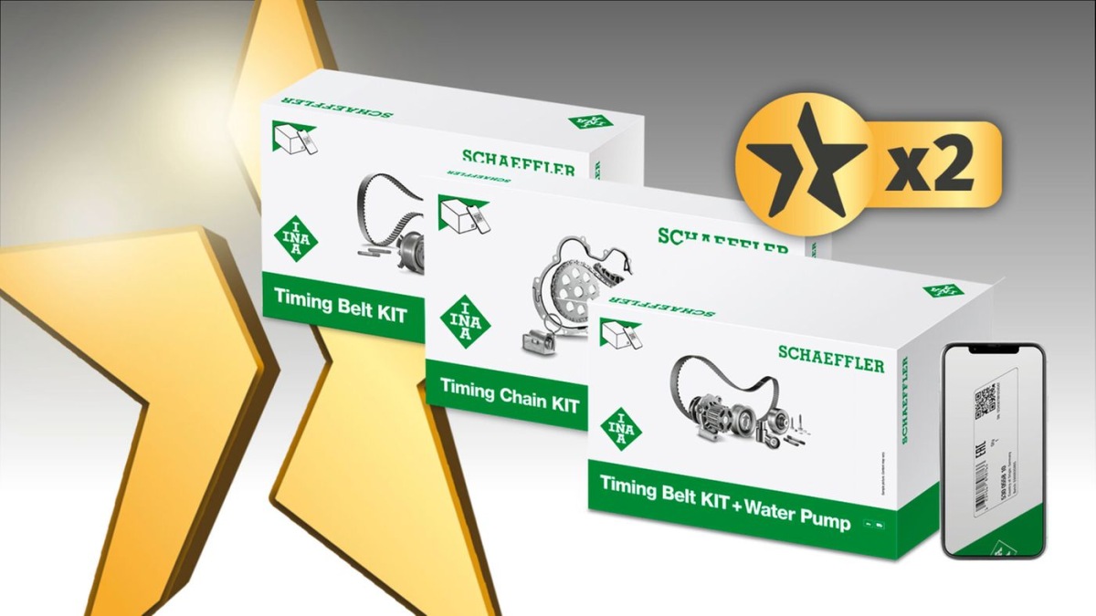 Schaeffler: Získejte dvojnásobek bodů za řemenové a řetězové sady pohonu rozvodu INA Schaeffler: Získejte dvojnásobek bodů za řemenové a řetězové sady pohonu rozvodu INA